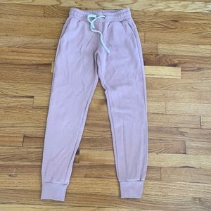 Pink joggers